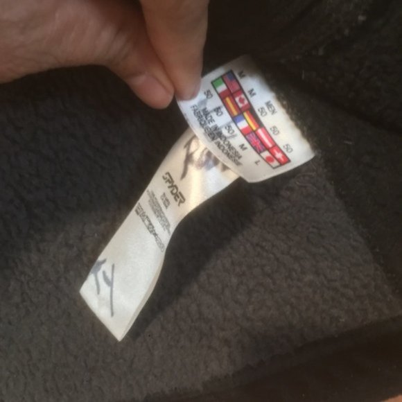 Spyder Core Sweater Mens Medium Full Zip - Picture 4 of 9